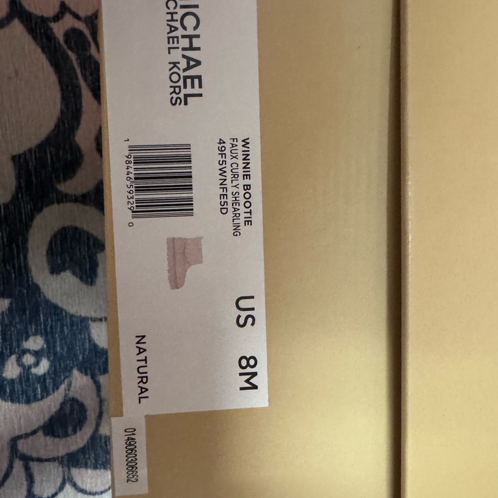 Michael Kors Off-White Shearling Boots - Picture 13 of 13